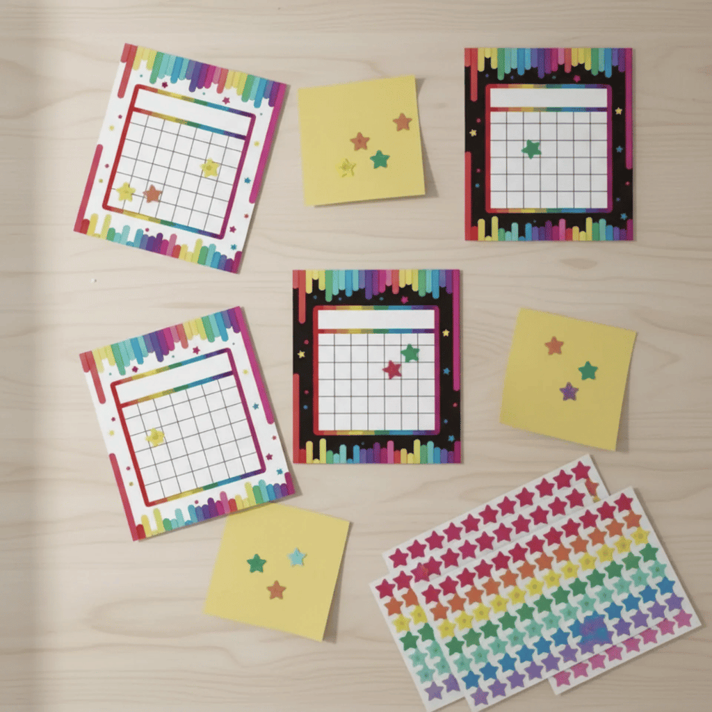 Progress Card Premium + Stickers Pack
