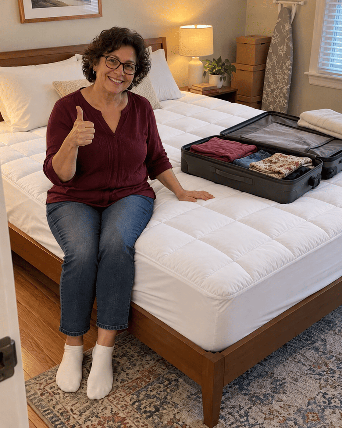 Cama de invitados: una cama más blanda para las visitas