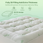 Sleeplo Bamboo Comfort Topper